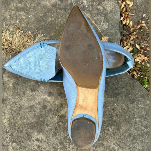 Nicholas Kirkwood Blue Beya Flat Loafer, size 38 - Picture 12 of 15